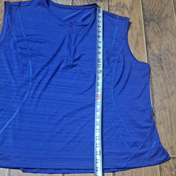 Athleta Royal Blue Muscle Tee - Picture 6 of 11